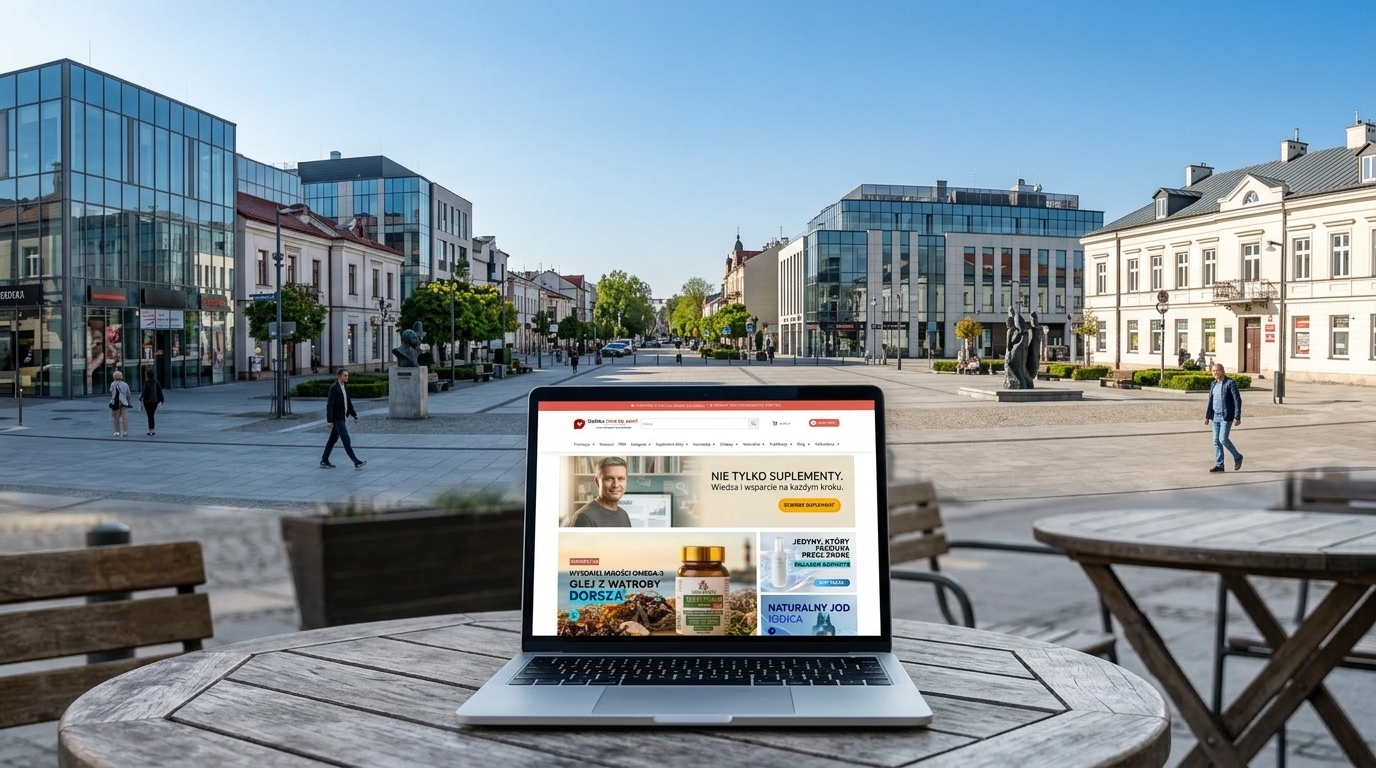 Lokalny sklep czy internet? Gdzie mieszkańcy Piaseczna i okolic kupują suplementy diety
